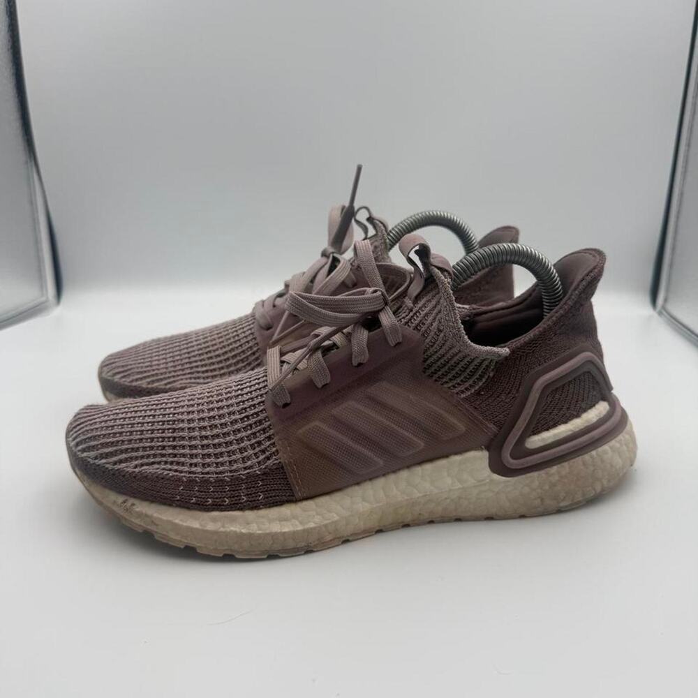Adidas Ultraboost 19 Mauve Ash Pearl Running Shoes G27490 Womens size 7.5 no box